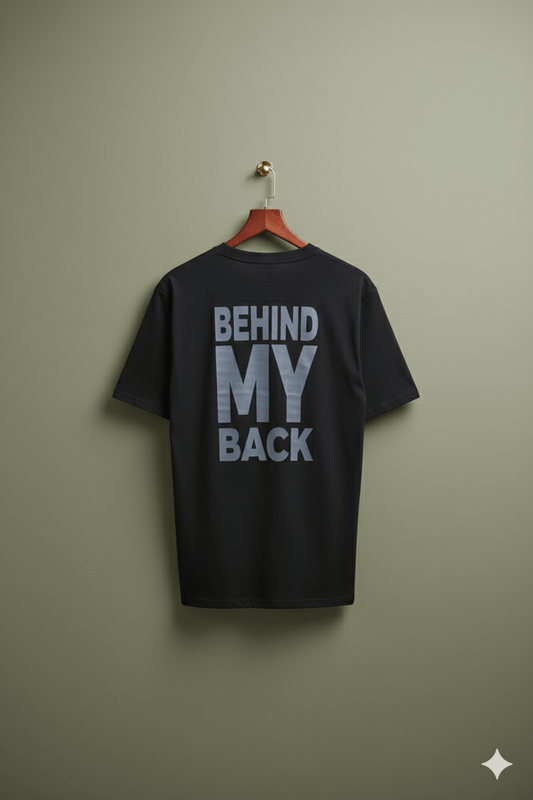 BEHIND MY BACK Oversized T-Shirt