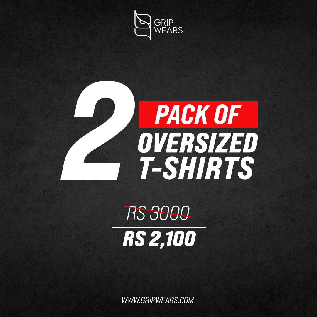 Pack of 2 Oversized T-Shirts